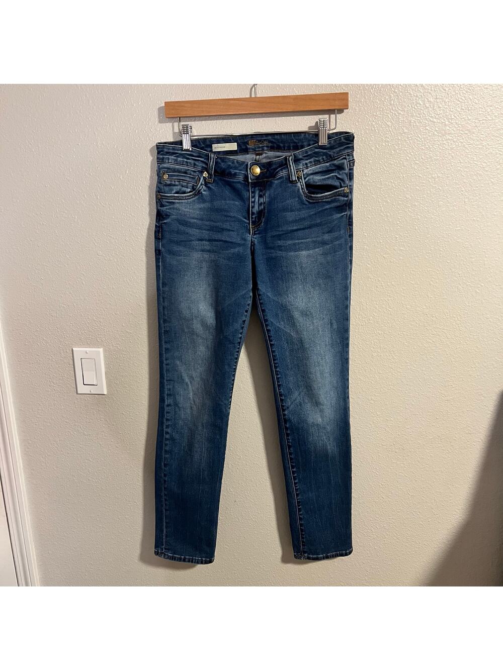 Kut from the Kloth Boyfriend Jeans Size 4 Dark Wash Straight Leg